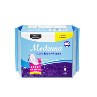 Ein guter Preis. Weibliche Baumwolle auf Anionbasis Baumwolle Einweg-Sanitärnappen Ultra-Dünn-Absorber Online