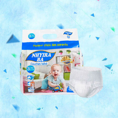 Ein guter Preis. Ökofreundliche Einweg-Babydosen / Windeln Markenanpassung Dehnbar Online