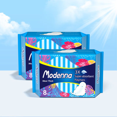 Ein guter Preis. Ultra Dicke Damen Damen Menstruationskissen Custom Super Absorption Einweg-Baumwolle Bio-Sanitärkissen Online