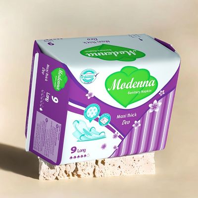 Ein guter Preis. Hypoallergene Baumwoll-Nacht-Sanitärhandtuchpolster mit ultraabsorbierendem Mesh-Oberblatt Online