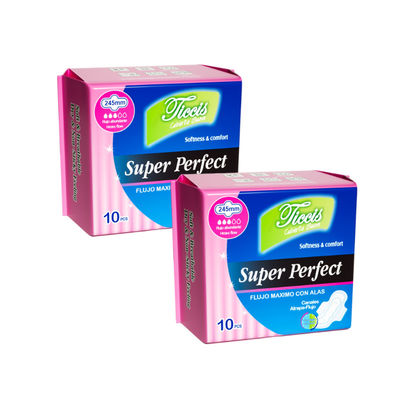 Ein guter Preis. Baumwoll-Ultra-Klebstoff-Sanitärwäsche für Absorptionskapazität 30-250 ml Online