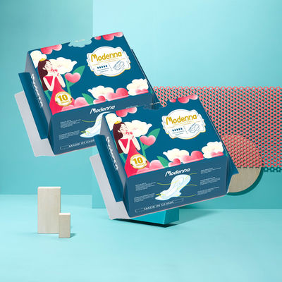 Ein guter Preis. Ultra-dünne Flügeltücher für Frauen Sanitärhandtücher Weiches Baumwolle Anion Lady Sanitär Servietten Online