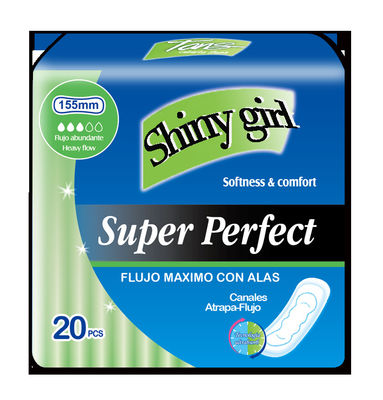 Ein guter Preis. Dicke Einweg-Sanitärtablette mit weißer Farbe und Absorptionskapazität von 50-200 ml Online