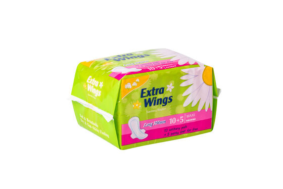 Ein guter Preis. High Absorption Capacity Disposable Sanitary Napkin in Soft Rectangle Shape for Women's Needs Online
