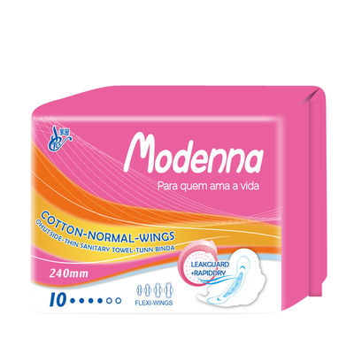 Wegwerfhygienische Binde füllt Frauen Toallas Sanitarias ultra dünnes besonders angefertigt auf