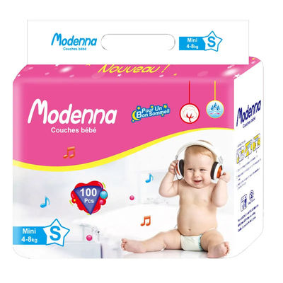 Weiche Breathable Wegwerfbaby-Windel-Baumwollschläfrige hohe Absorption