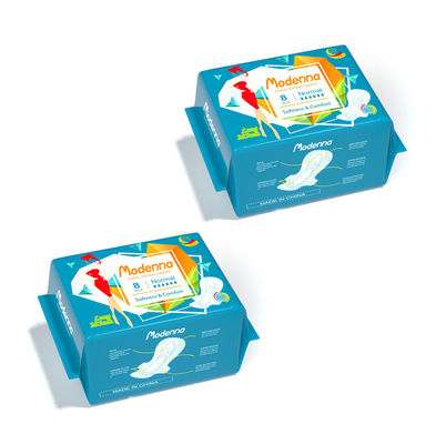 Ein guter Preis. Frauen-biologisch abbaubare Anionen-Chip Sanitary Napkins Pads Antibacterial-Baumwolle Online