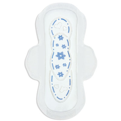Ein guter Preis. Blau gedruckte weiche Sanitärpolster Frauen Menstruation Lady Sanitär Servietten Sanitärpolster Online