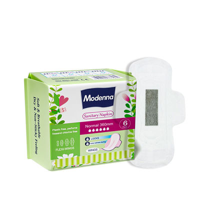 Ein guter Preis. Oem Frauen Damen Bio-Sanitäre Servietten Pads PE Einzelverpackung Online