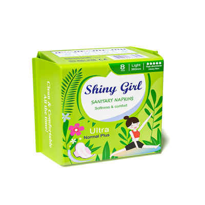 Ein guter Preis. Einweg-Frauen-Sanitär-Nabtisch mit Flügel-Form-Absorption für täglich Online