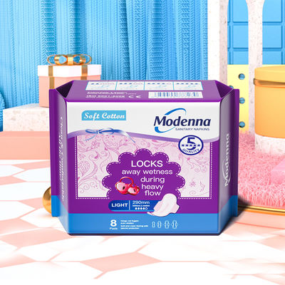 Ein guter Preis. Eine Qualität angepasste Nacht Verwendung Super Wings Lady Pad Sanitär Servietten Bio Baumwolle Sanitär Pad Online