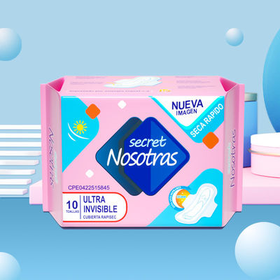Ein guter Preis. Einweg-Annion-Sanitäre Servietten Weibliche Hygiene Flusspulpe Sanitäre Polster für den täglichen Gebrauch Frauenpolster Online