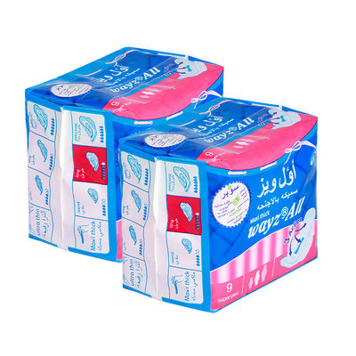 Ein guter Preis. Hochwertige weiße Baumwolle Sanitäre Servietten Markenname Blaudruck Sanitäre Servietten Oem Sanitäre Pad Online