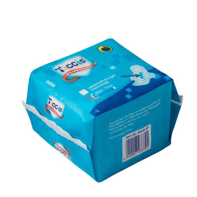 Ein guter Preis. Heiss verkaufter hochwertiger Anion-Pad-Absorptions-Sanitär-Serviettenhersteller in China Baumwolle PE-Tasche Einweg-Ultra dünn Online