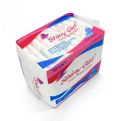 Ein guter Preis. Rußland Weiches, nicht gewebtes, einmaliges Sanitärtuch Ultra dünne Lady Pads Hautfreundlich Menstruations-Feminine Sanitärtuch Online