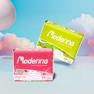 Fabrikpreis Atemberaubende Mädchen Sanitäre Servietten Aktive weibliche Dicke Sanitäre Pad für den nächtlichen Gebrauch Sanitäre Servietten