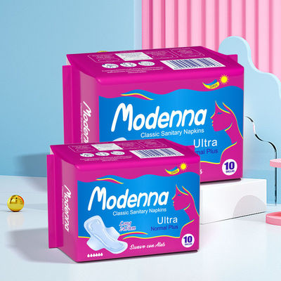 Professioneller Hersteller Einweg-Sanitärkissen Flügelbaumwolle Sanitäre Serviettenkissen Damen Menstruationskissen