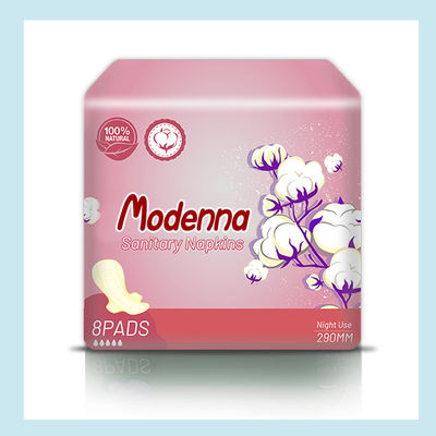 Ein guter Preis. Oem Komfort Weichheit Nachtgebrauch Damen Sanitärpolster Natürliche Baumwolle Sanitär Serviette Atmung Ultra dünne Lady Pad Online