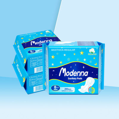 285mm Einweg-Baumwoll-Sanitäts-Nappen mit dem besten Preis hohe Qualität wettbewerbsfähiger Preis Feel Free Sanitäts-Nappen