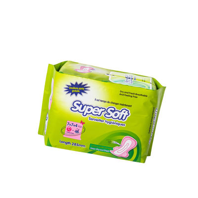 Ein guter Preis. Hot Sale Frauen Baumwolle Sanitäre Servietten Pad Großhandel Lady Menstruationspad Online