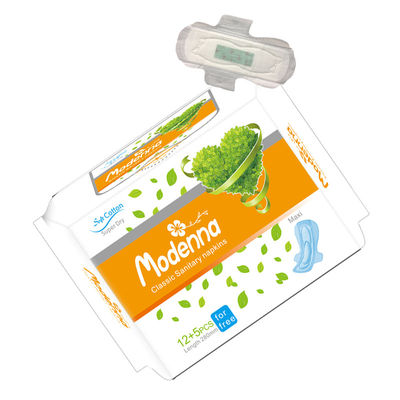 Ein guter Preis. Warmverkauf Fabrikpreis Sanitäre Servietten Superweiche reine Baumwolle Sanitäre Pads Export nach Russland Online