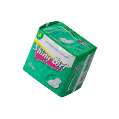 Ein guter Preis. Weiße, atmungsaktive, rechteckige, sanitäre, weiche Serviette mit Klebstoff Online