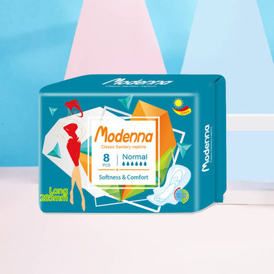 Ein guter Preis. Ultra Atmungsanwendbare Einweg-Sanitärkissen mit Anion Weiches Gewebe aus nicht gewebtem Stoff Sanitäre Servietten Online