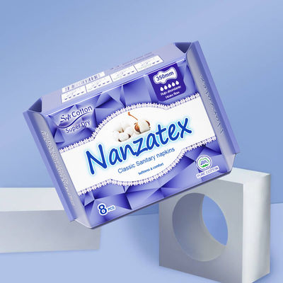 Ein guter Preis. Frau Sanitär-Nappen mit super absorbierenden reinen Baumwolle Oberfläche OEM weibliche Sanitär-Pad Hersteller Online