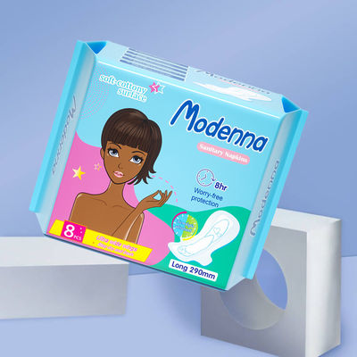Ein guter Preis. Über Nacht Gebrauch Sanitäre Servietten Extra Lang natürlich Damenpolster Weich gefallen Online