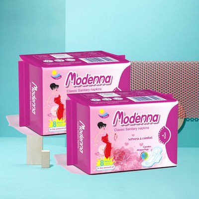 Ein guter Preis. Baumwolle Menstruationskissen Einweg-Frauen 7 Soft Ultra Care Sanitäre Servietten Online