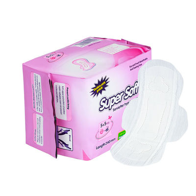 Ein guter Preis. Kostenloses Muster OEM / ODM-Service Japan SAP Soft White Lady Servietten Sanitärpolster für Frauen Online